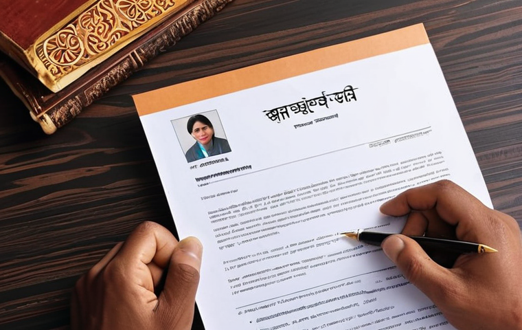 ** A professional translator confidently presenting a well-structured cover letter, highlighting their language proficiency and cultural awareness. Bengali script prominently displayed.
**