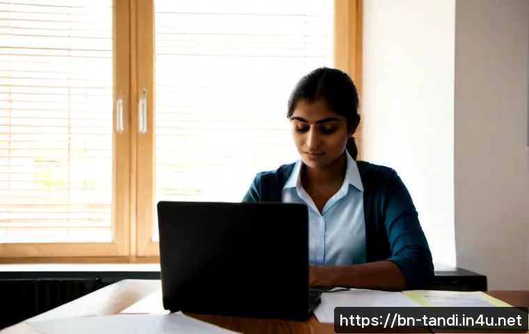 통번역사 전문 번역 분야 - Photorealistic professional translator specializing in legal documents, a focused Bengali woman in a...